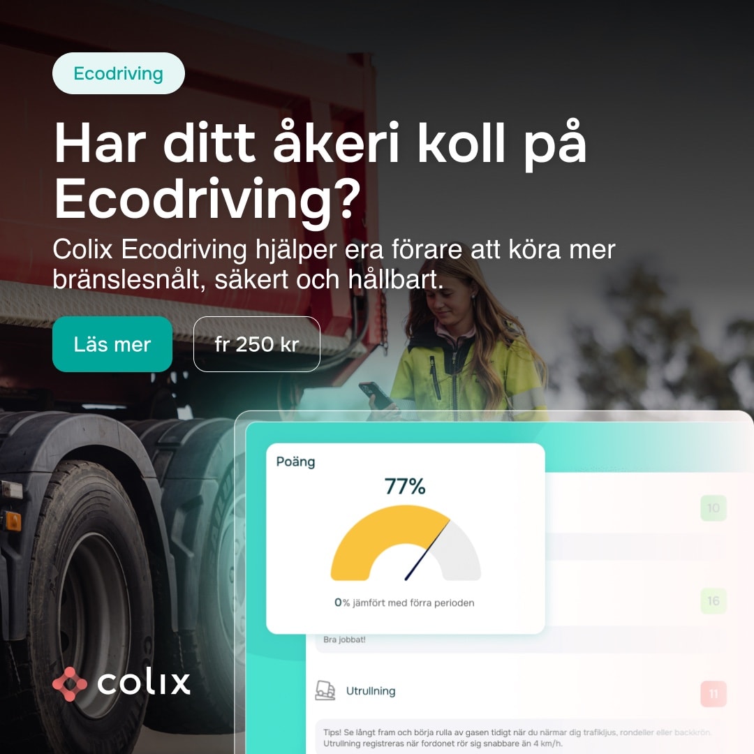 Annons i flödet: Ecodriving, 2