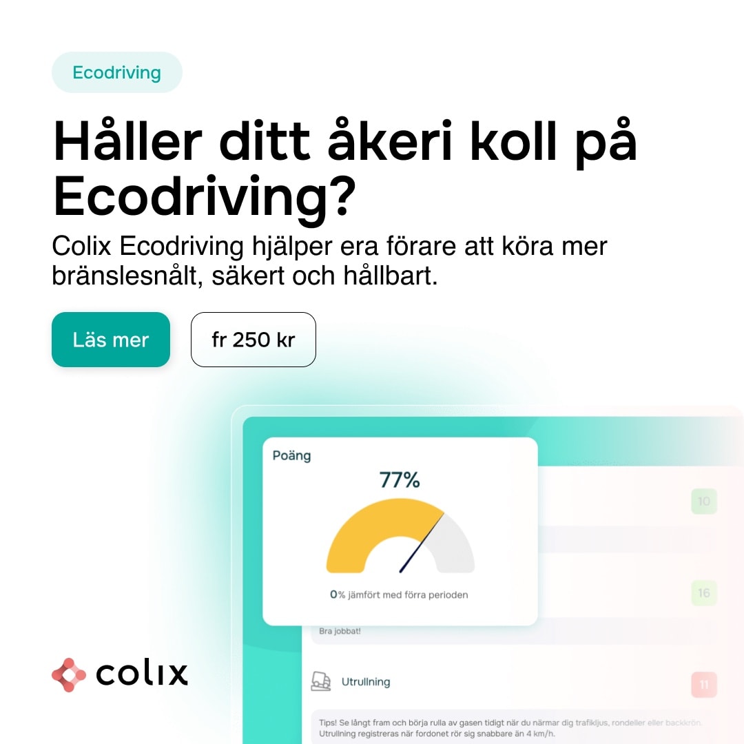 Annons i flödet: Ecodriving, 3
